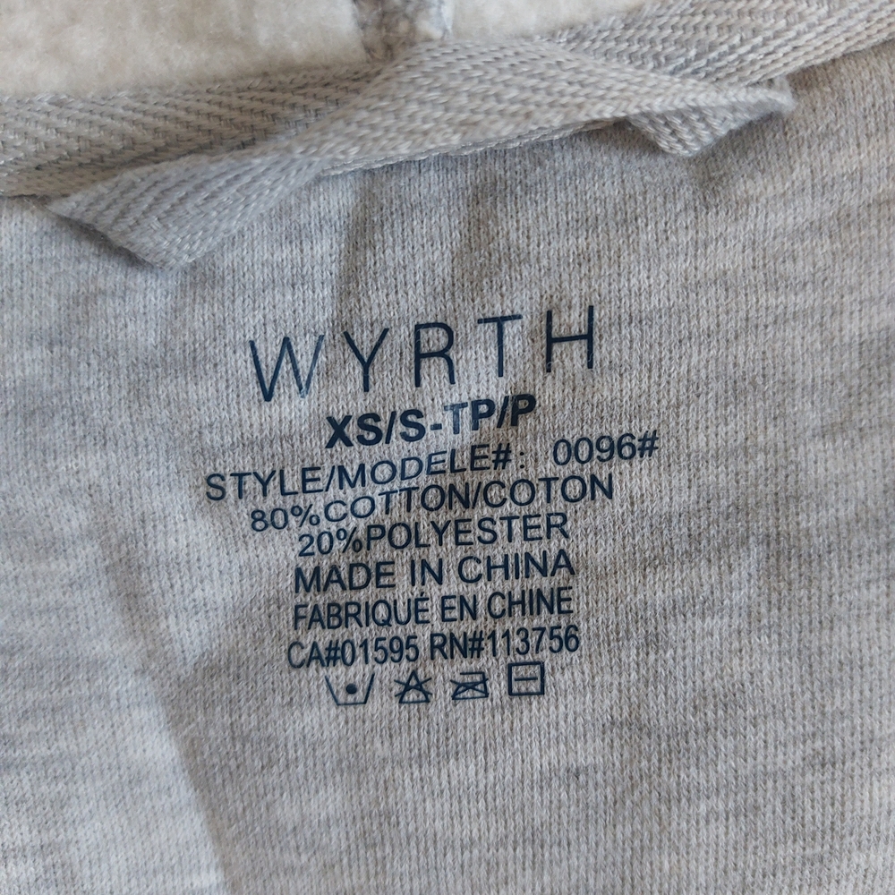 Women's Light Gray Hooded Robe - Picture 4 of 6